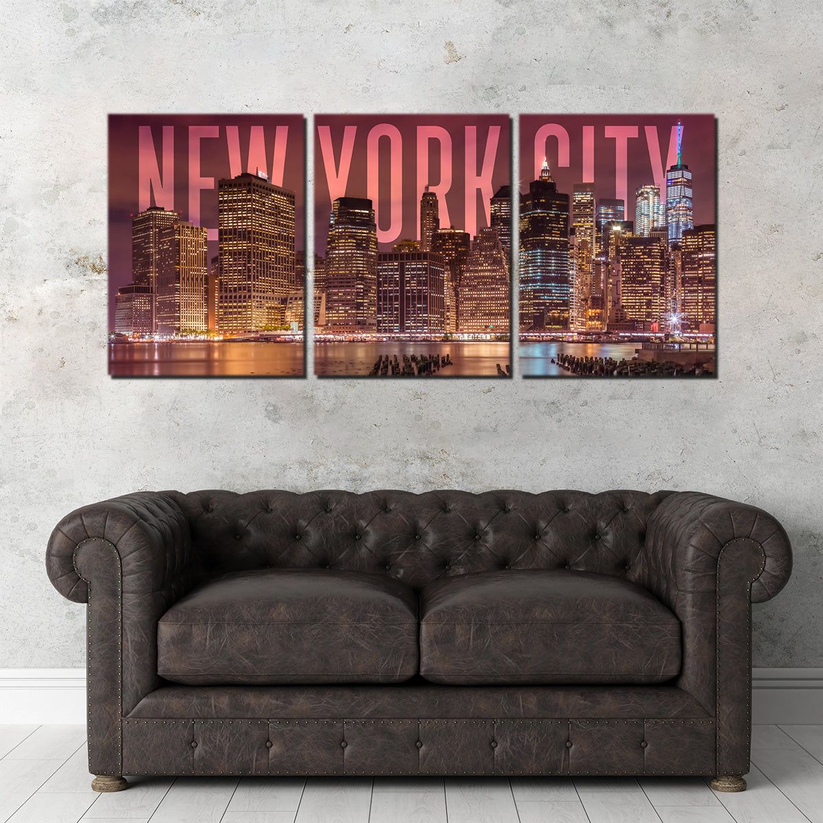 Stunning New York City Skyline Panorama Wall Art for Your Home Decor
