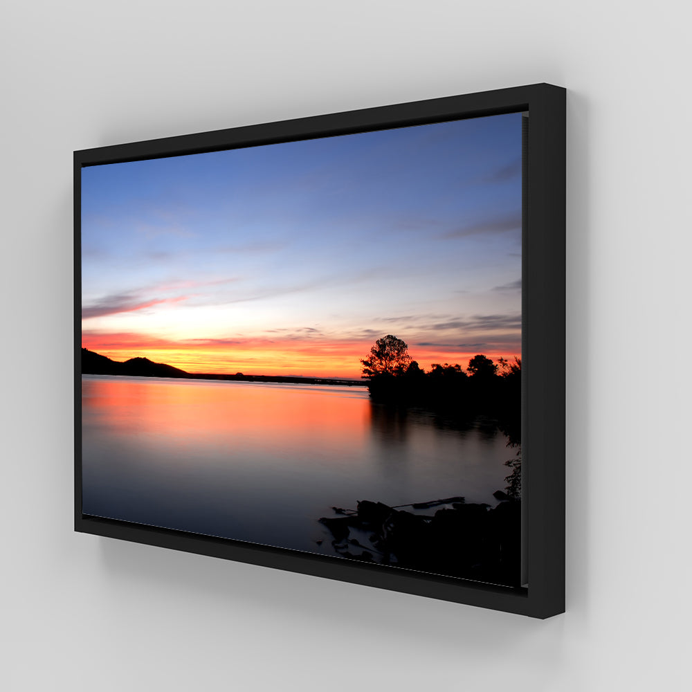 Gorgeous Arkansas River Sunset Wall Art for Stunning Home Decor
