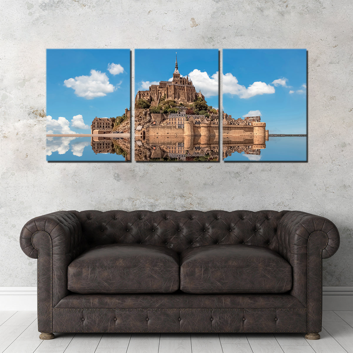 Exquisite Mont Saint Michel Wall Art by Manjik Pictures