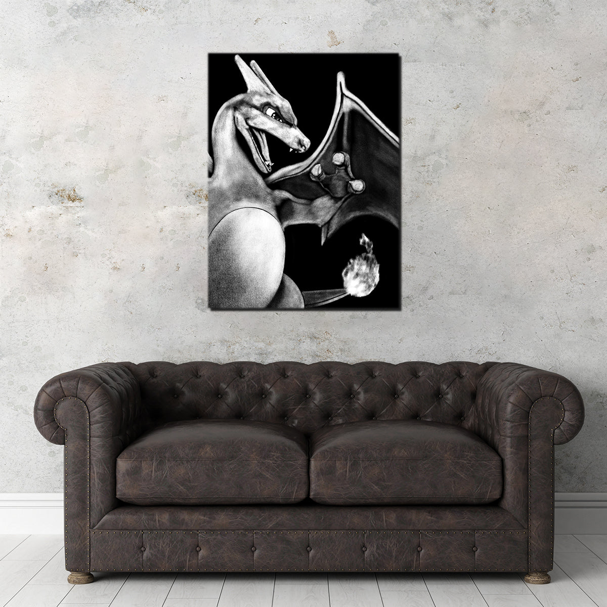 Stunning Charizard Wall Art for Your Home Decor