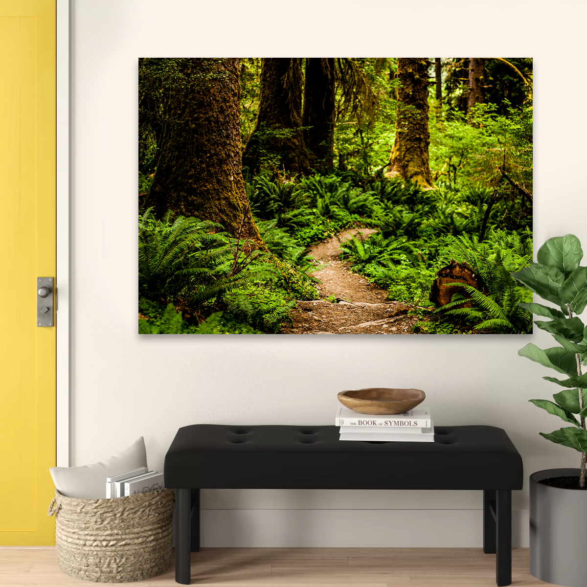 Stunning Hoh Rainforest Wall Art by Kyle Sherry