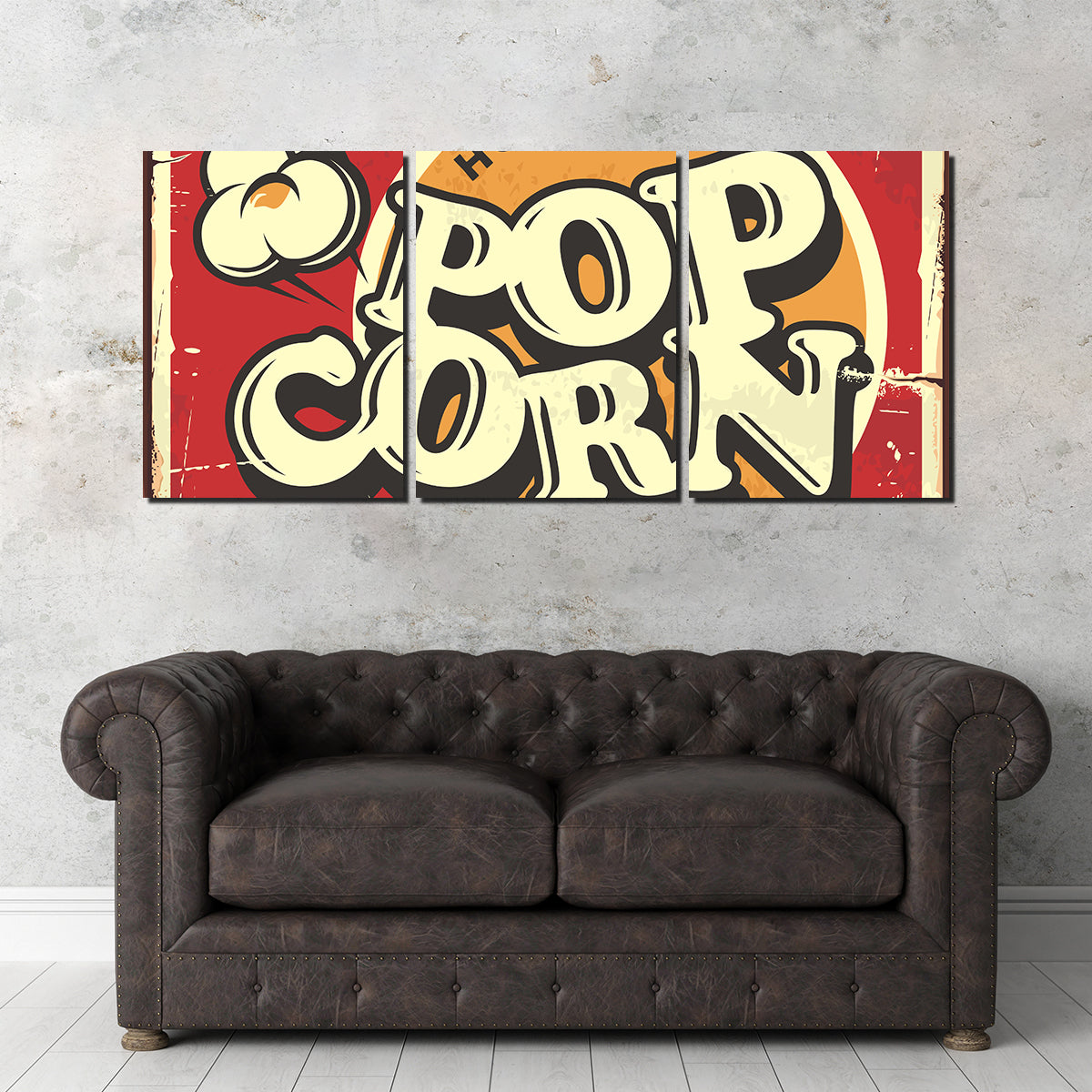 Premium Handmade Pop Corn Canvas Prints