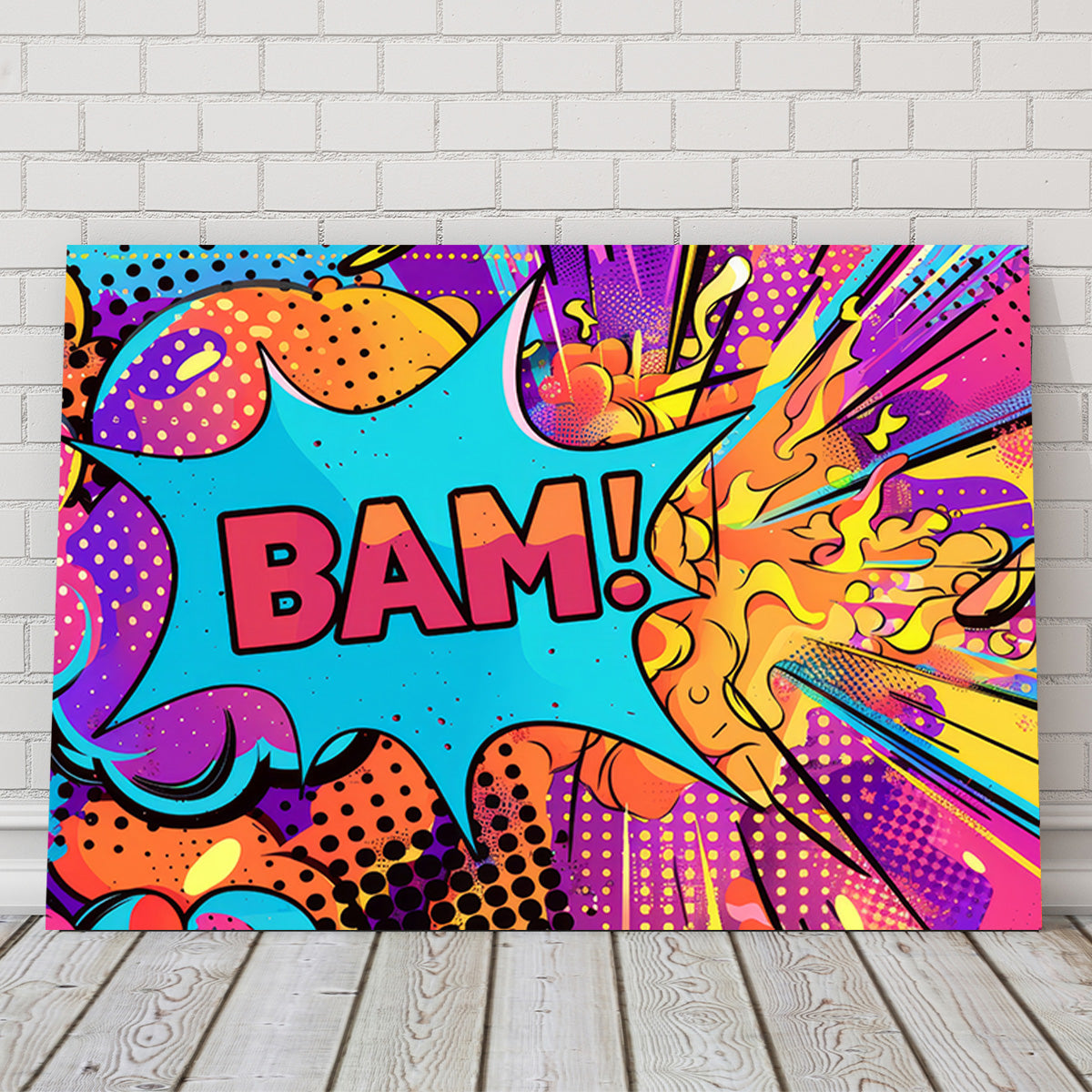 Exquisite Bam Wall Art - Handmade Museum Quality Canvas