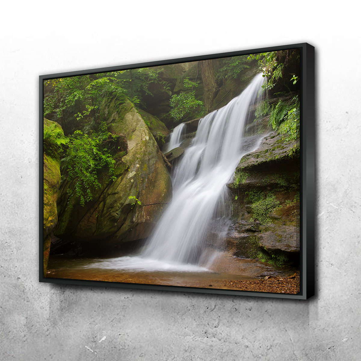 Stunning Hidden Falls in Hocking Hills Wall Art for Your Home Decor
