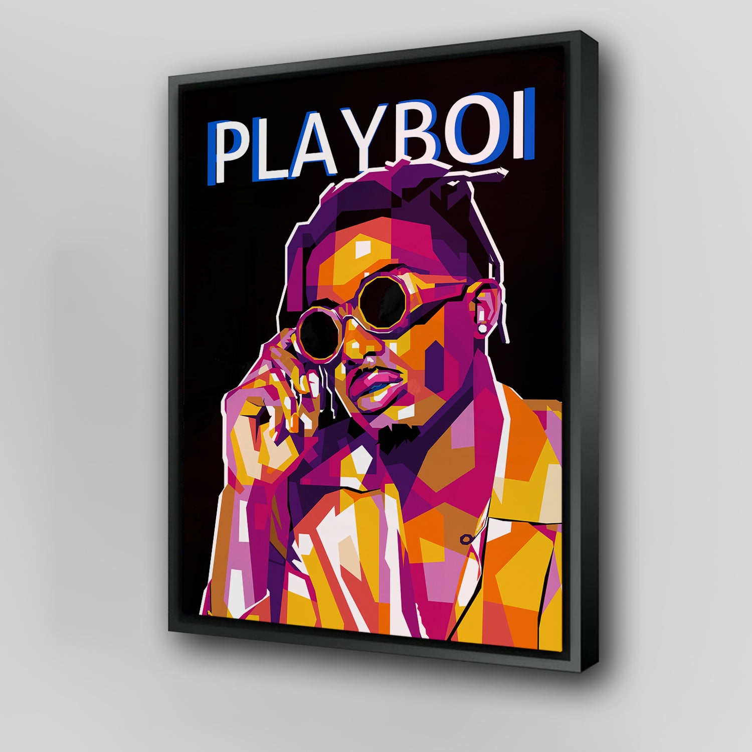 Stylish Playboi Shades Wall Art by Tovu Yovi