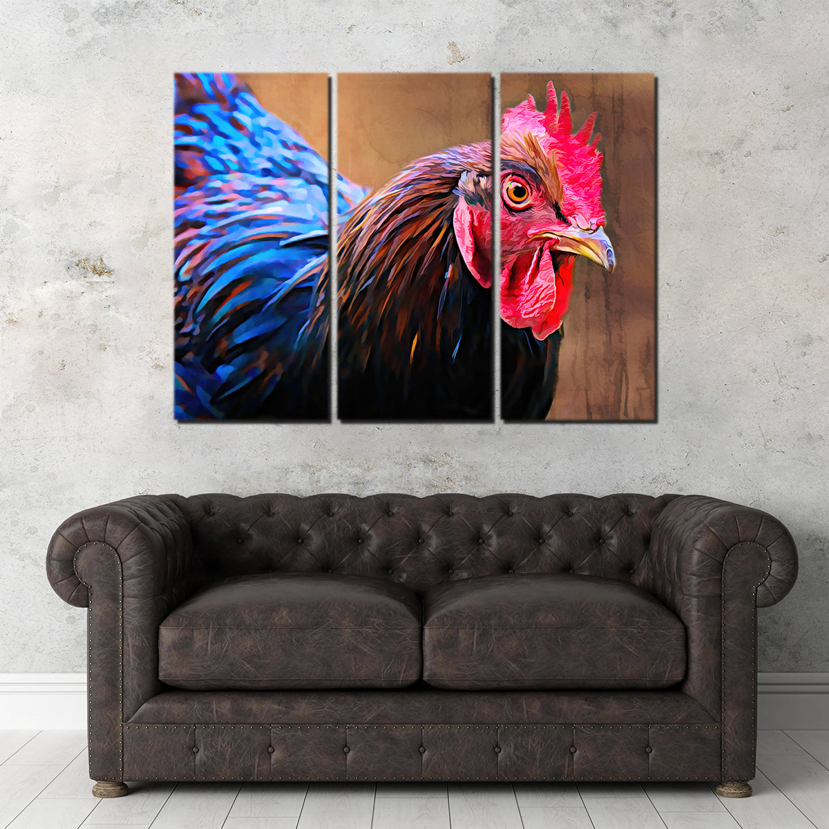 Gorgeous Australorp Chicken Wall Art by Denise Dundon
