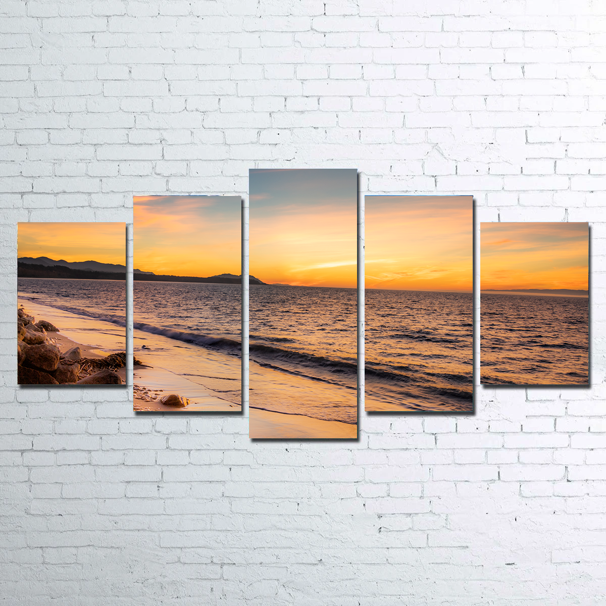 Stunning Olympic Sunset Wall Art by Kyle Sherry