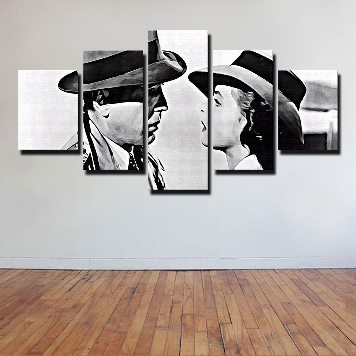 Exquisite Casablanca Wall Art - Handmade with Sustainable Pine Wood