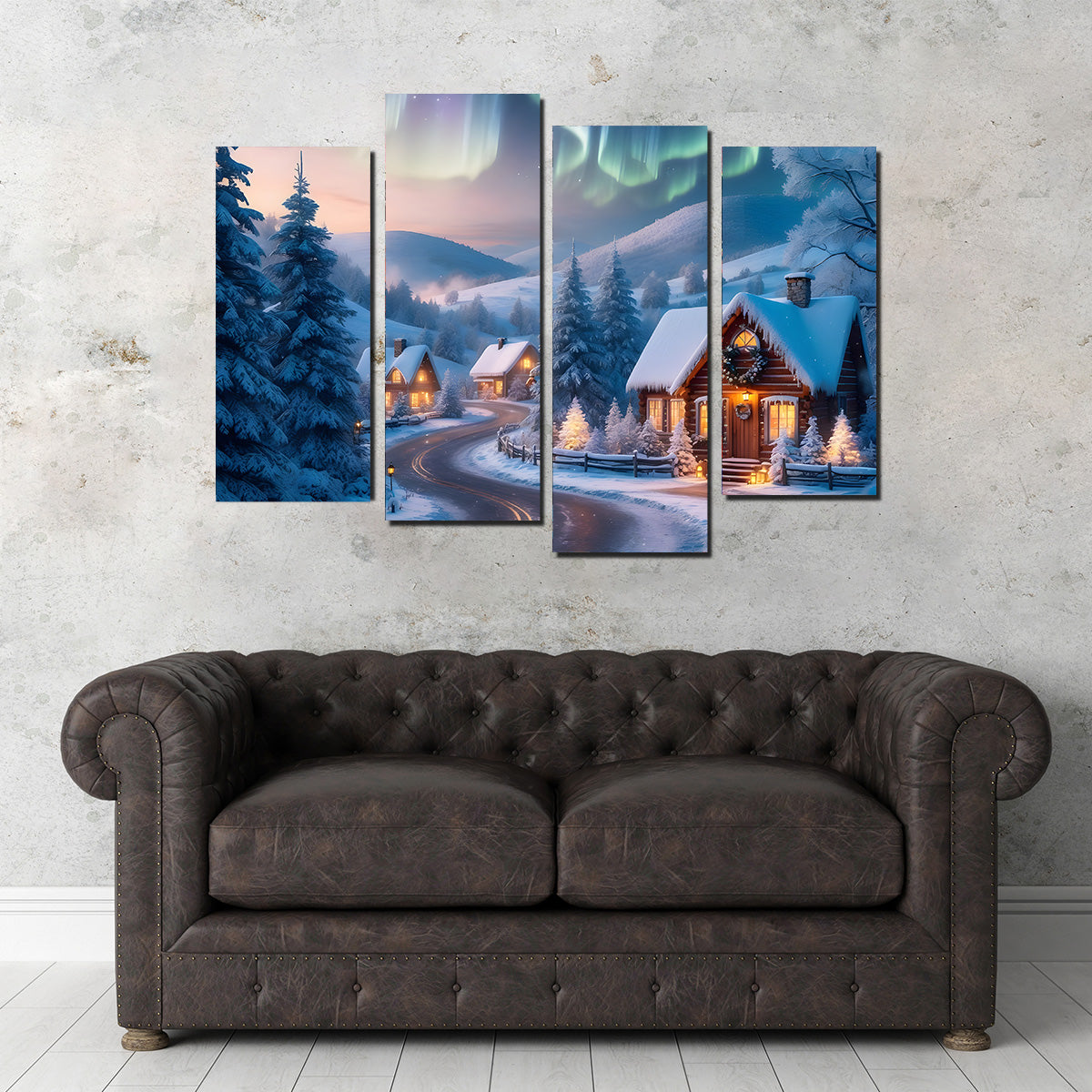 Northern Lights Premium Handmade Canvas Prints