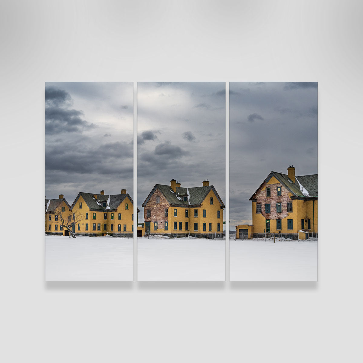 Exquisite Officer's Row Wall Art by Dennis Maida