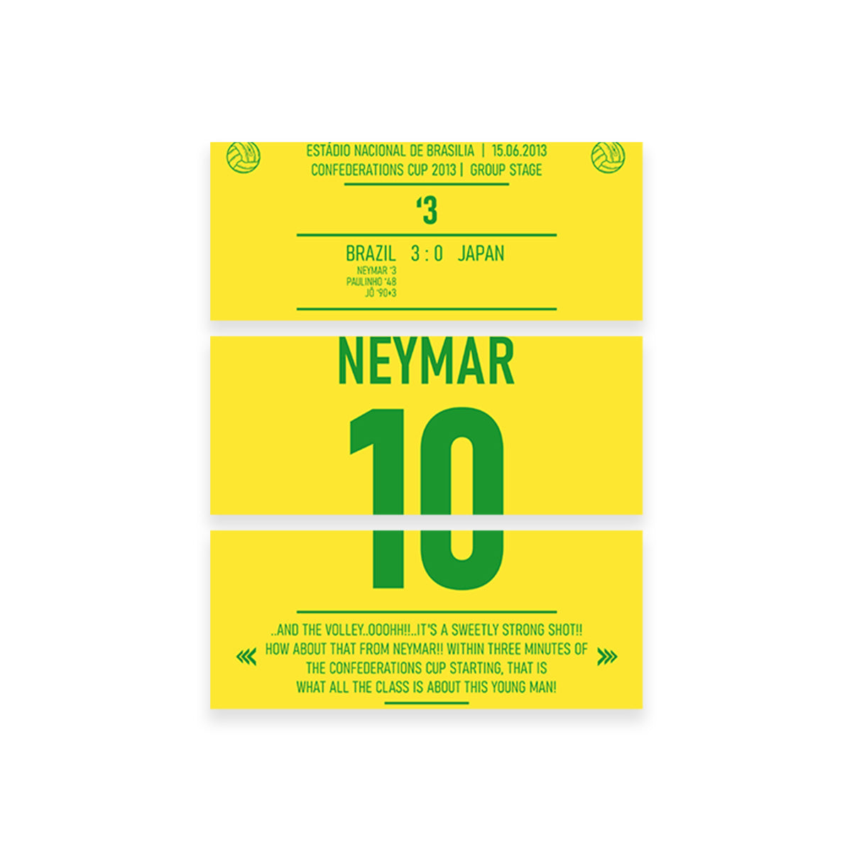 Neymar Art Print by George Sorin - High - Quality Museum Canvas