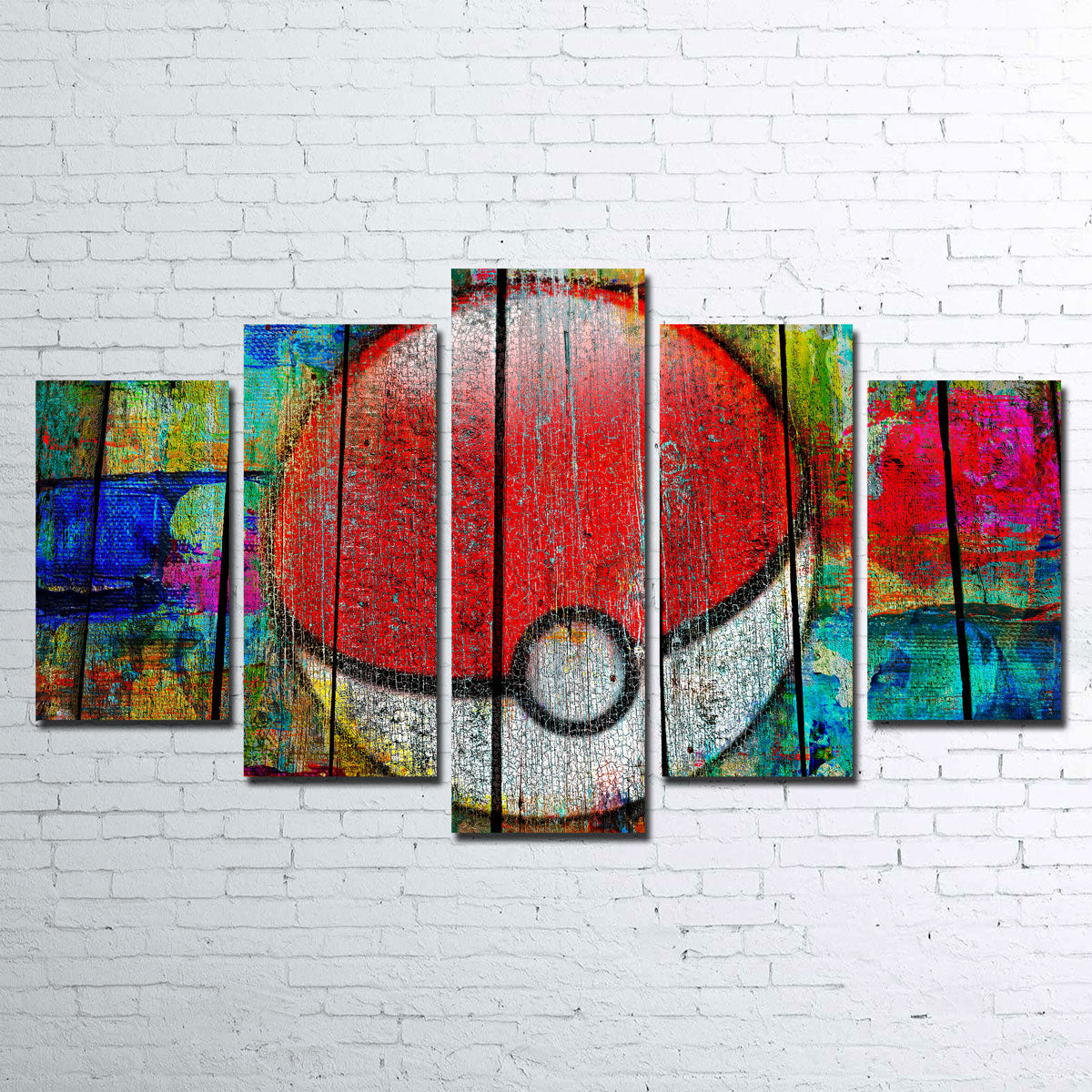 Eye - Catching PokeBall Wall Art for Your Home Decor