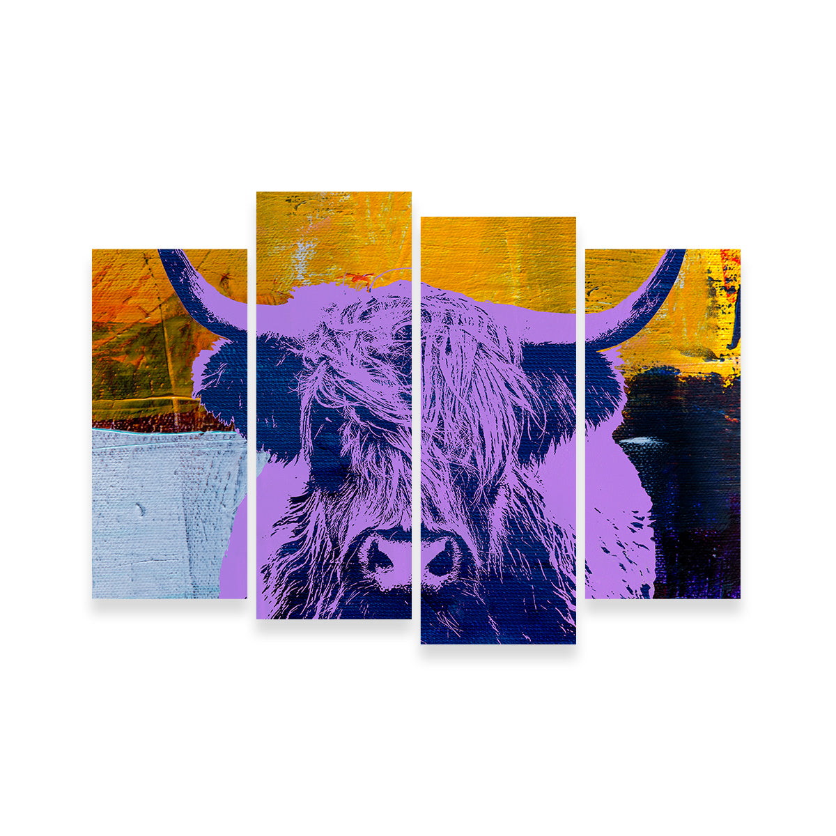Gorgeous Highland Cow Wall Art by Stephen Chambers