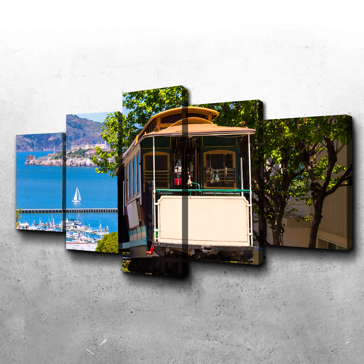 Hyde Street Cable Car High - Quality Wall Art for Stunning Home Decor