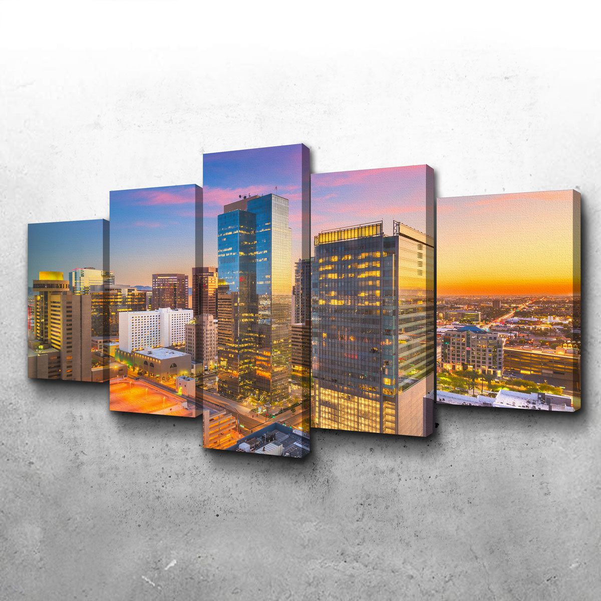 Exquisite Phoenix Cityscape Wall Art for Stunning Home Decor