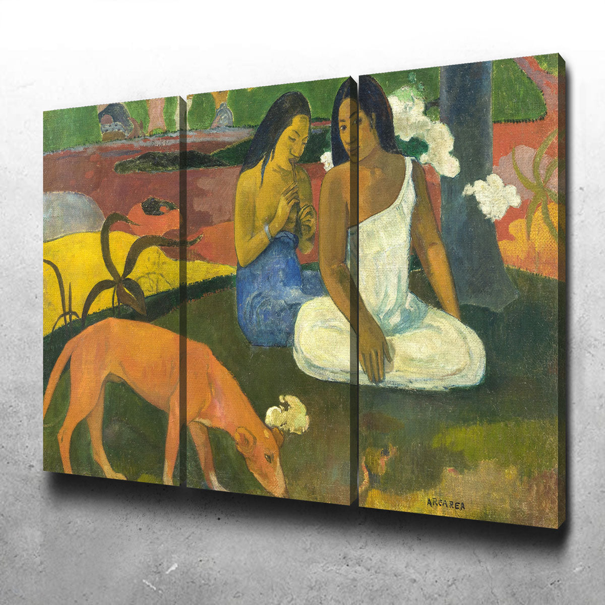 Exquisite Arearea Wall Art by Paul Gauguin