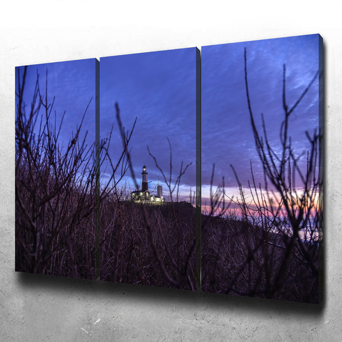 Stunning Montauk Lighthouse Wall Art by Dennis Maida