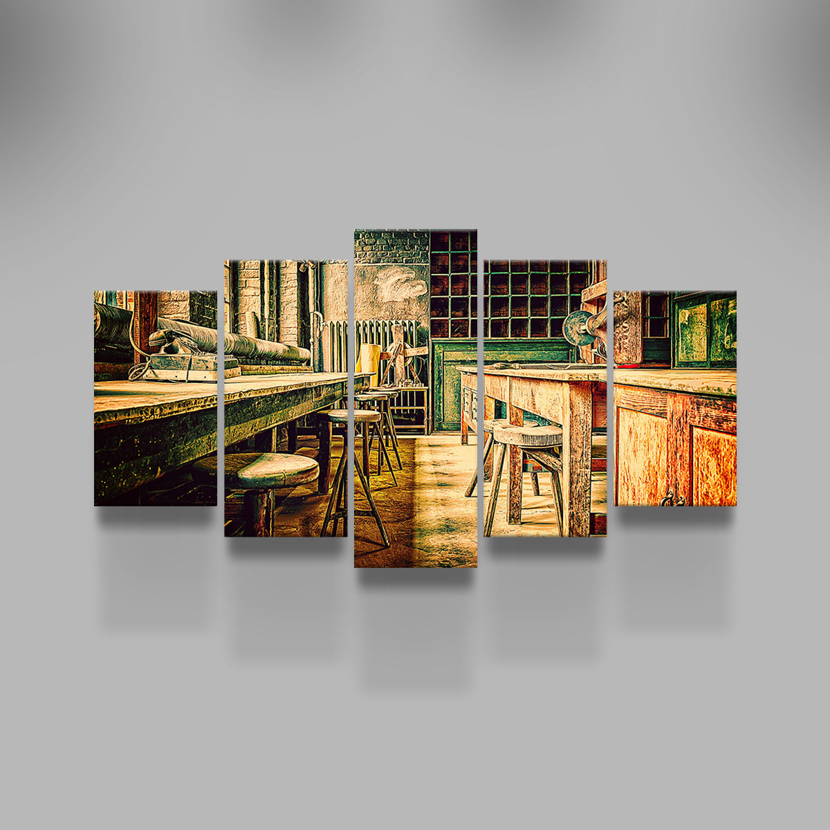 Stunning Olde Workshop Wall Art by Denise Dundon