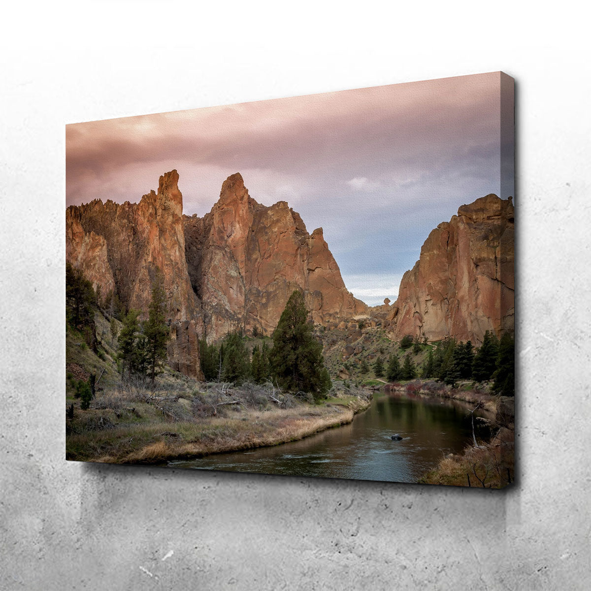 Stunning Smith Rock State Park Wall Art - Museum Quality Canvas Prints