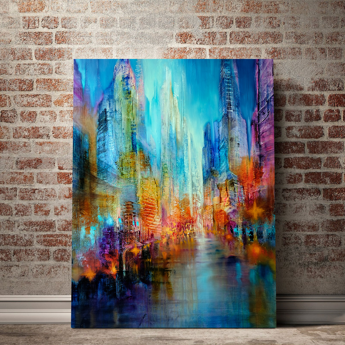 Exquisite Big City Wall Art by Annette Schmucker