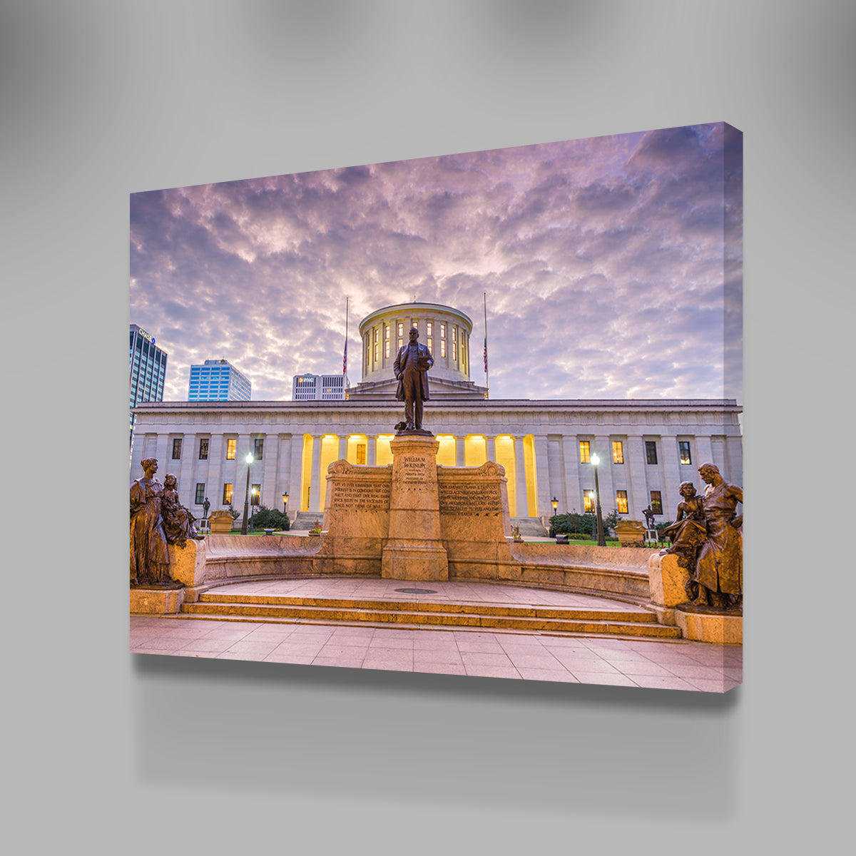Exquisite Ohio Statehouse Wall Art for Home Decor