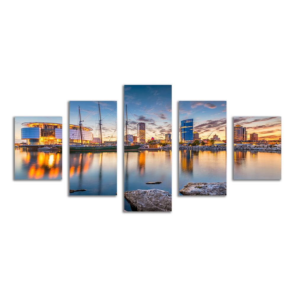 Stunning Milwaukee Lake Michigan Wall Art for Home Decor
