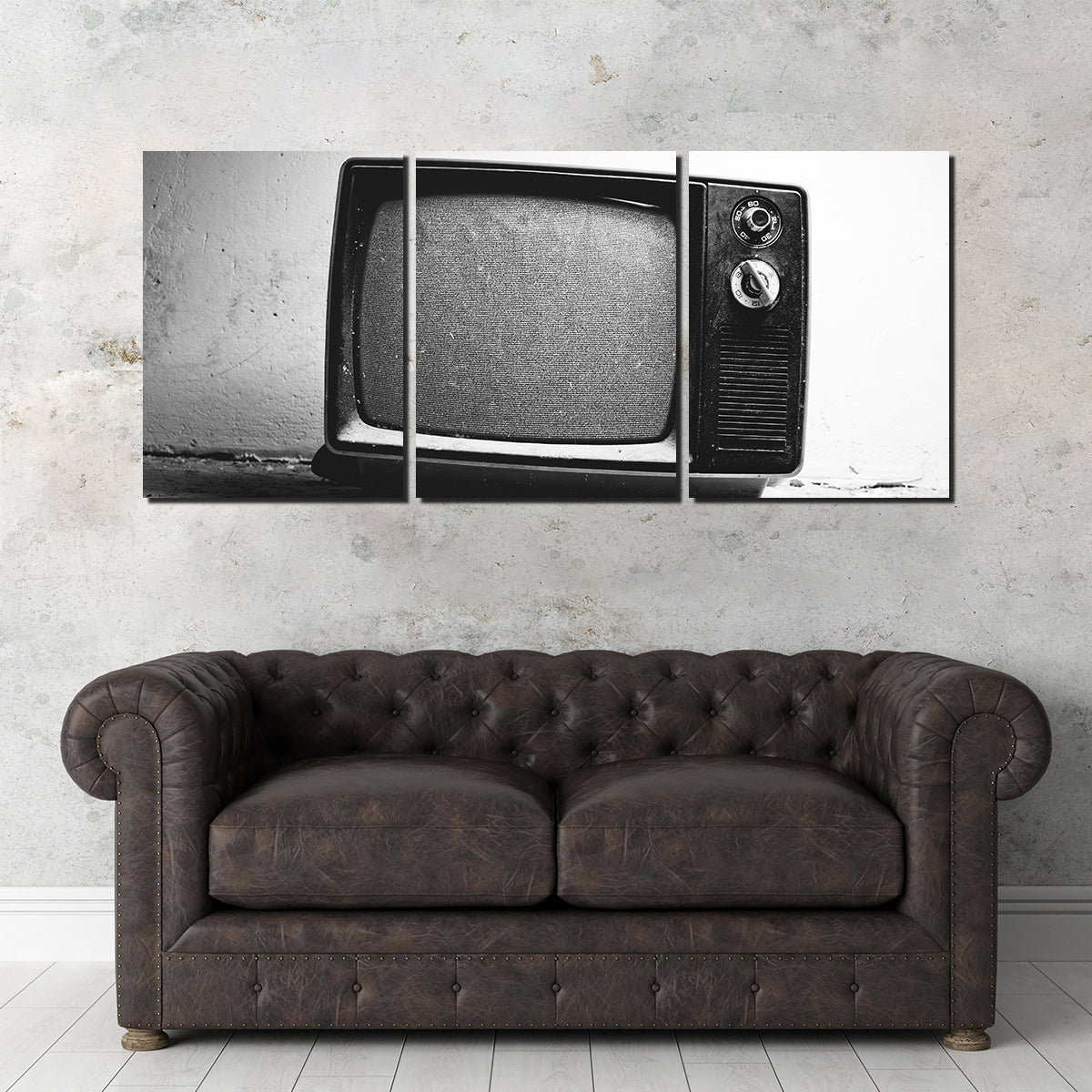 Exquisite Old - Style TV - Inspired Canvas Prints