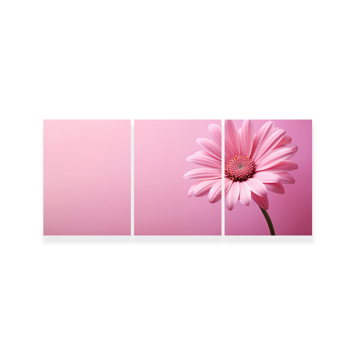 Gorgeous Pink Sunflower Wall Art