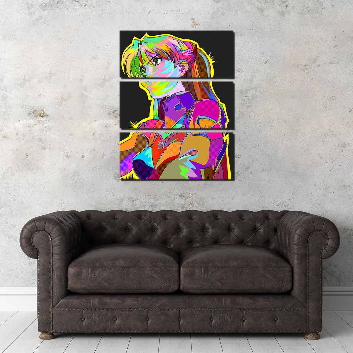 Asuka Stunning Wall Art - Handmade Museum Quality Canvas Print