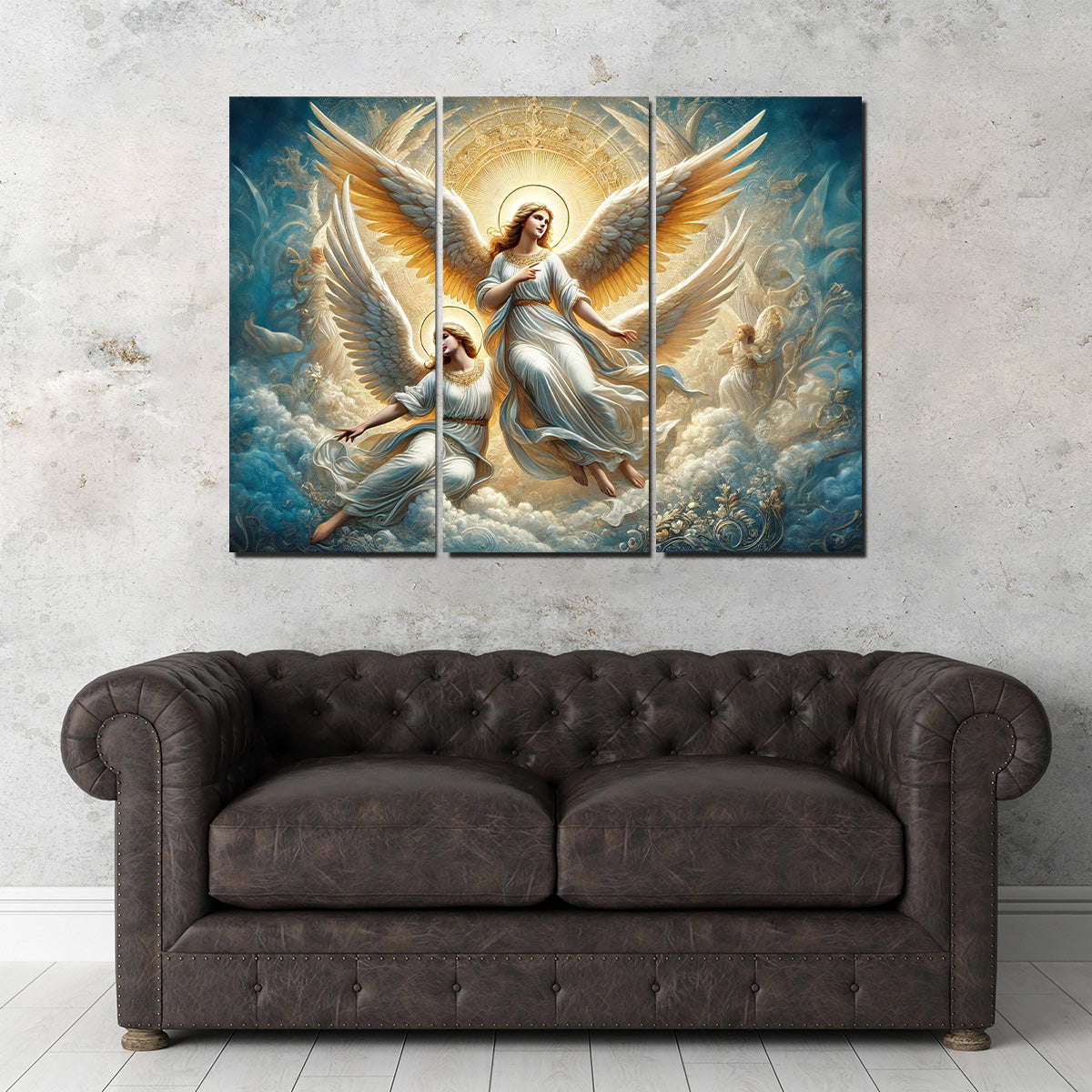 Enchanting Singing Angels Wall Art for Home Decor