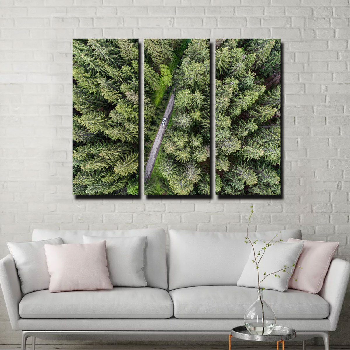 Stunning Hidden Road Wall Art by Karolis Janulis