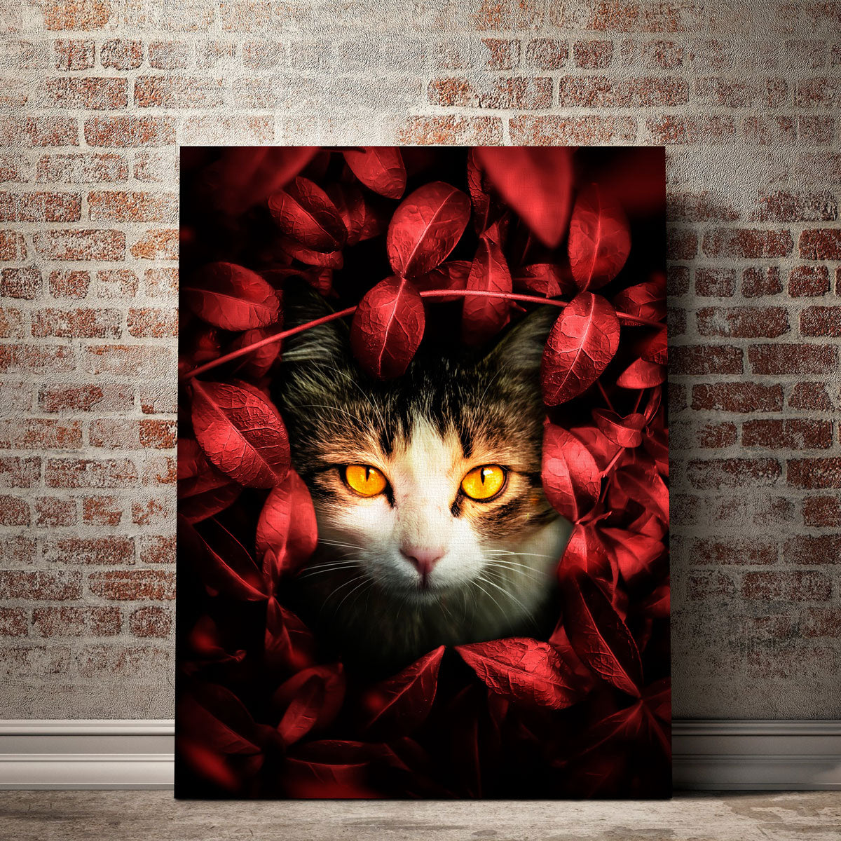Exquisite Cat Hunting Wall Art by Manuel Luces