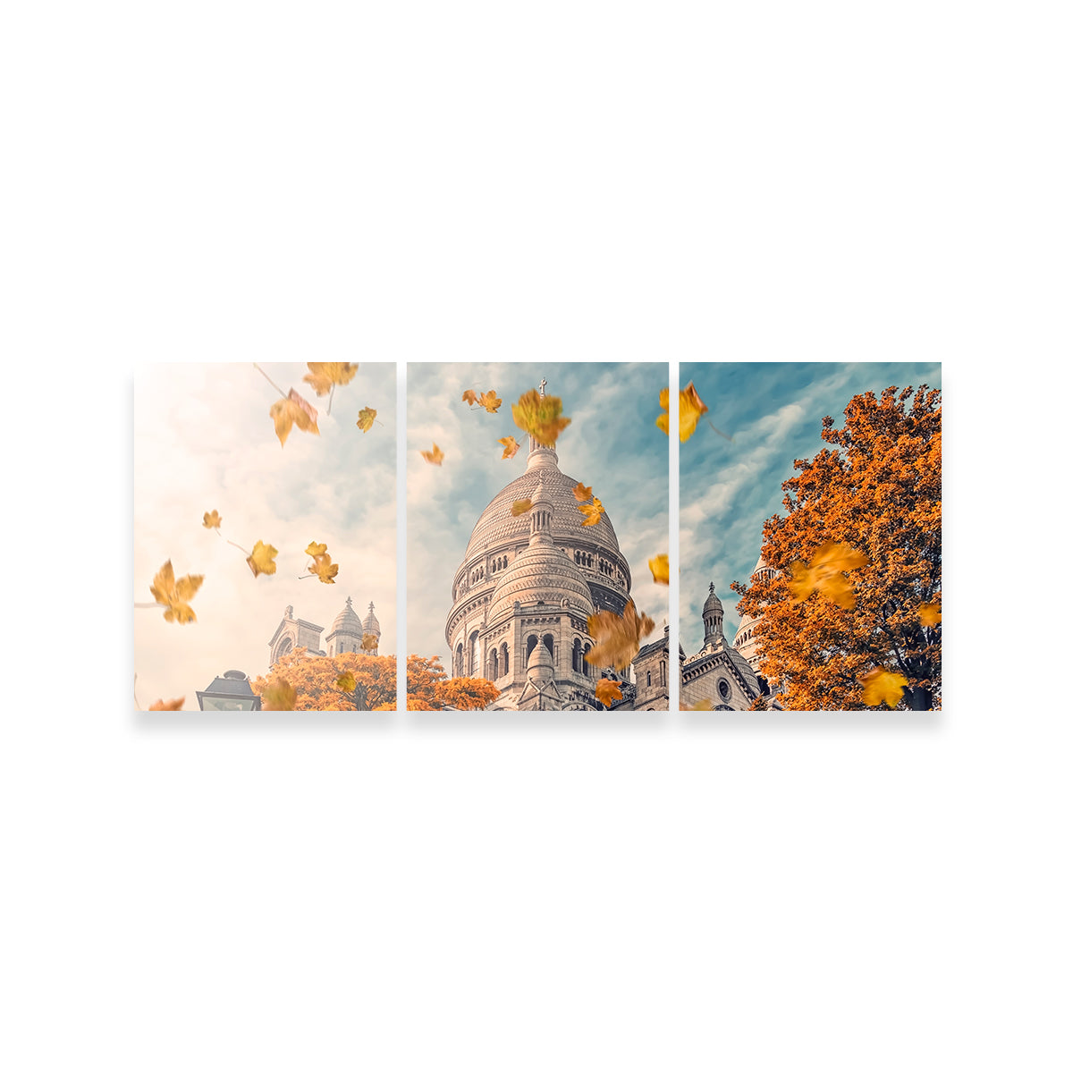 Autumn In Montmartre Stunning Wall Art - Ideal Decor Piece