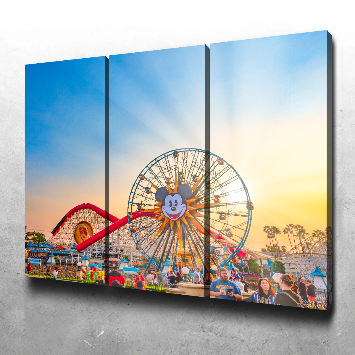 Stunning California Adventure Sunset Wall Art for Your Home Decor