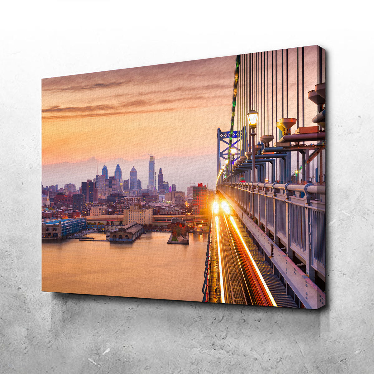 Exquisite Philadelphia Wall Art - Handmade with Sustainable Pine Wood