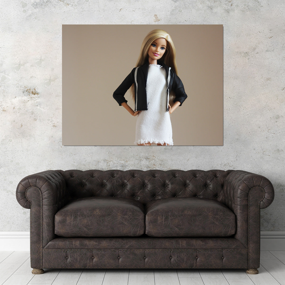Barbie Casual - Premium Handmade Canvas Prints
