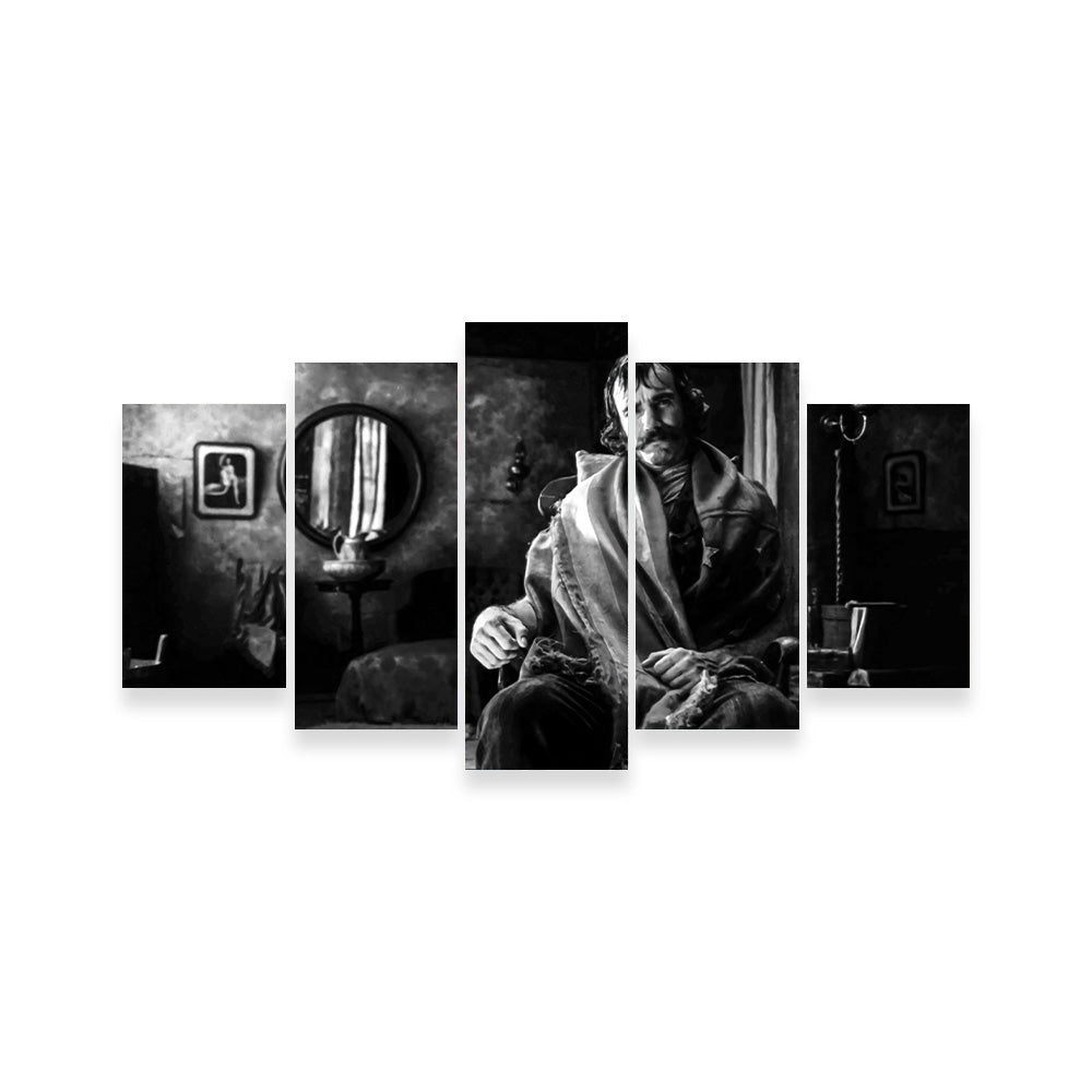 Bill the Butcher Stunning Grayscale Wall Art for Home Decor