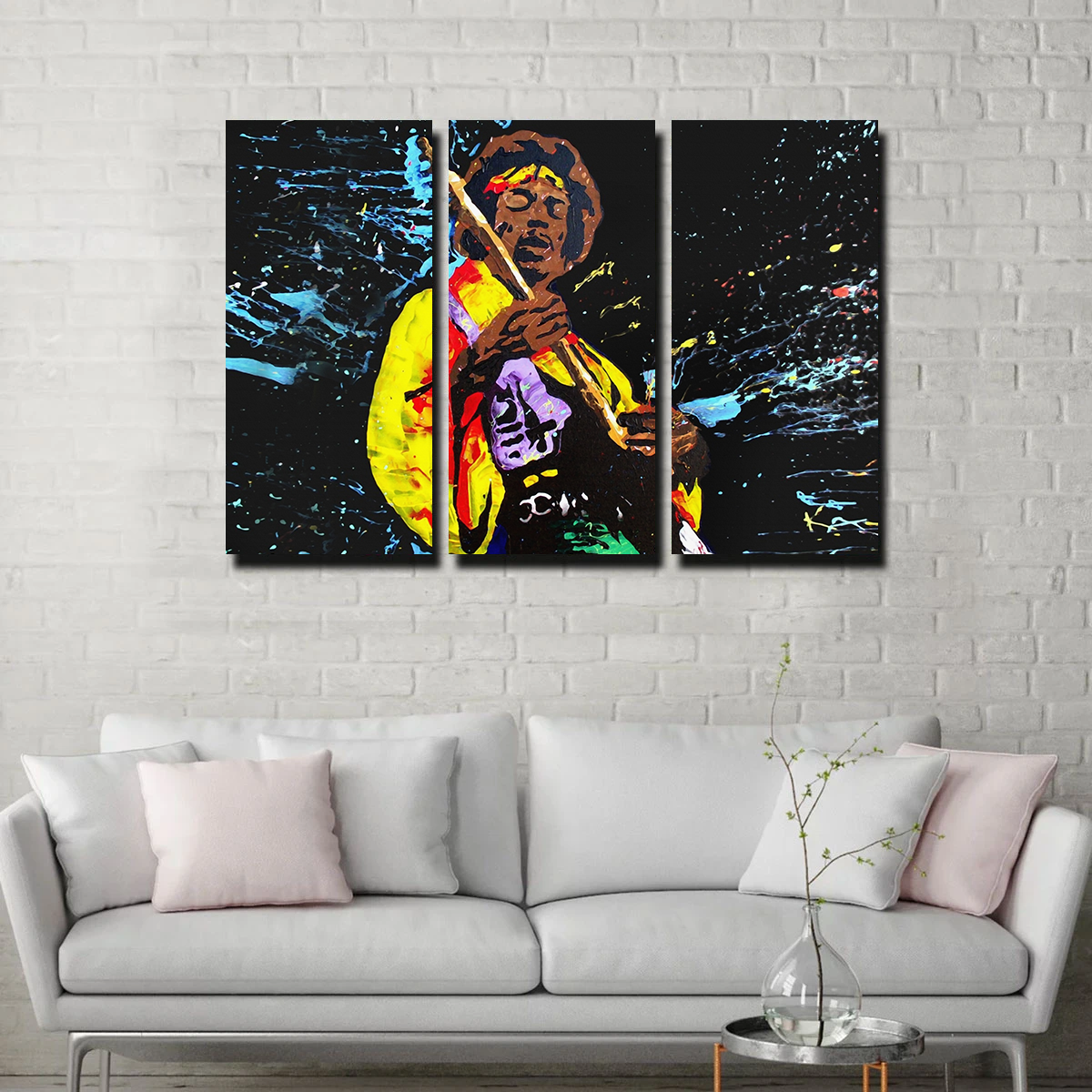 Stunning Hendrix Canvas Wall Art for Striking Home Decor
