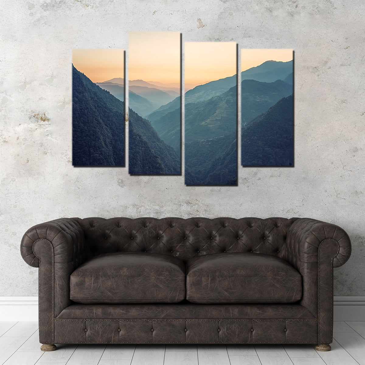 Annapurna Conservation Area Stunning Wall Art by Manjik Pictures
