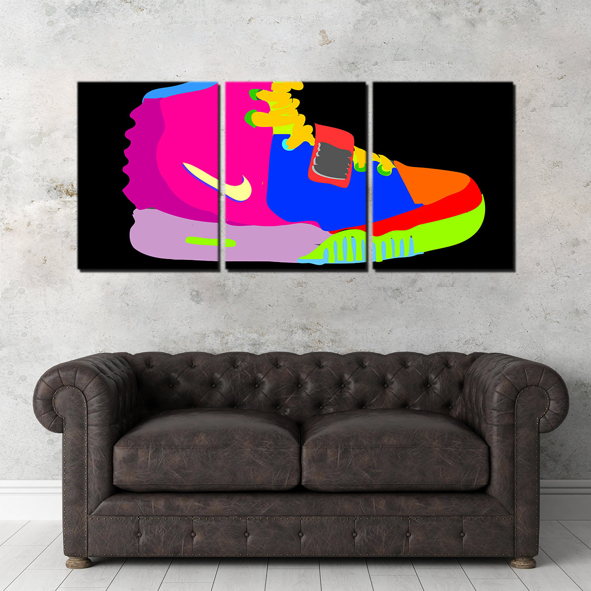 Stylish Air Yeezy and Them Wall Art for Modern Spaces