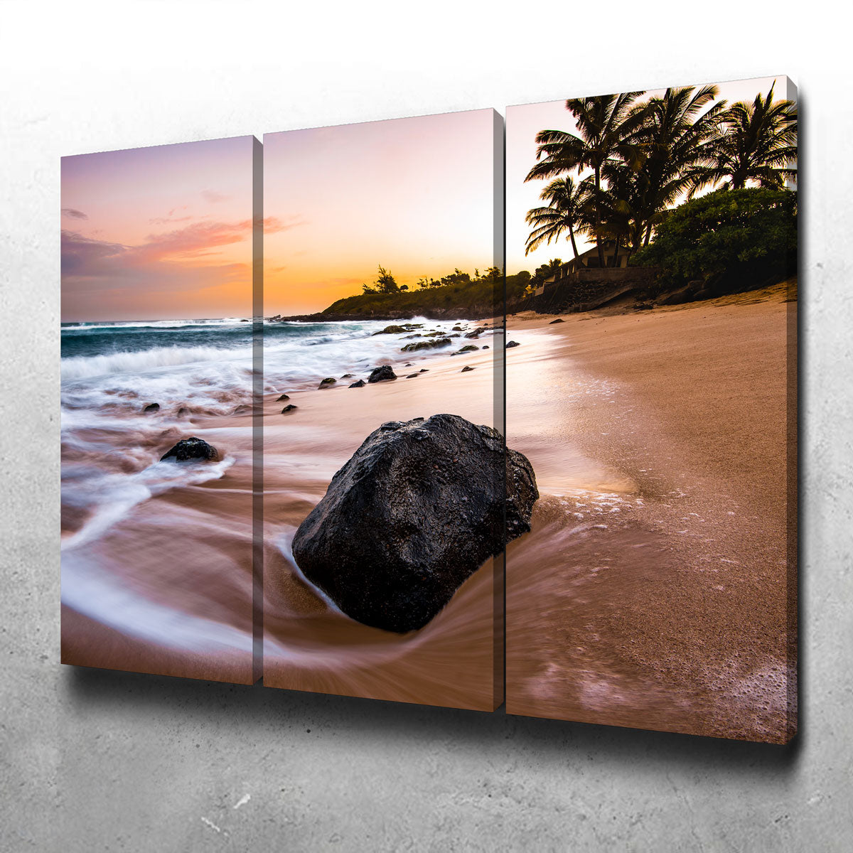 Exquisite Smooth Shore Wall Art by Lucas Moore