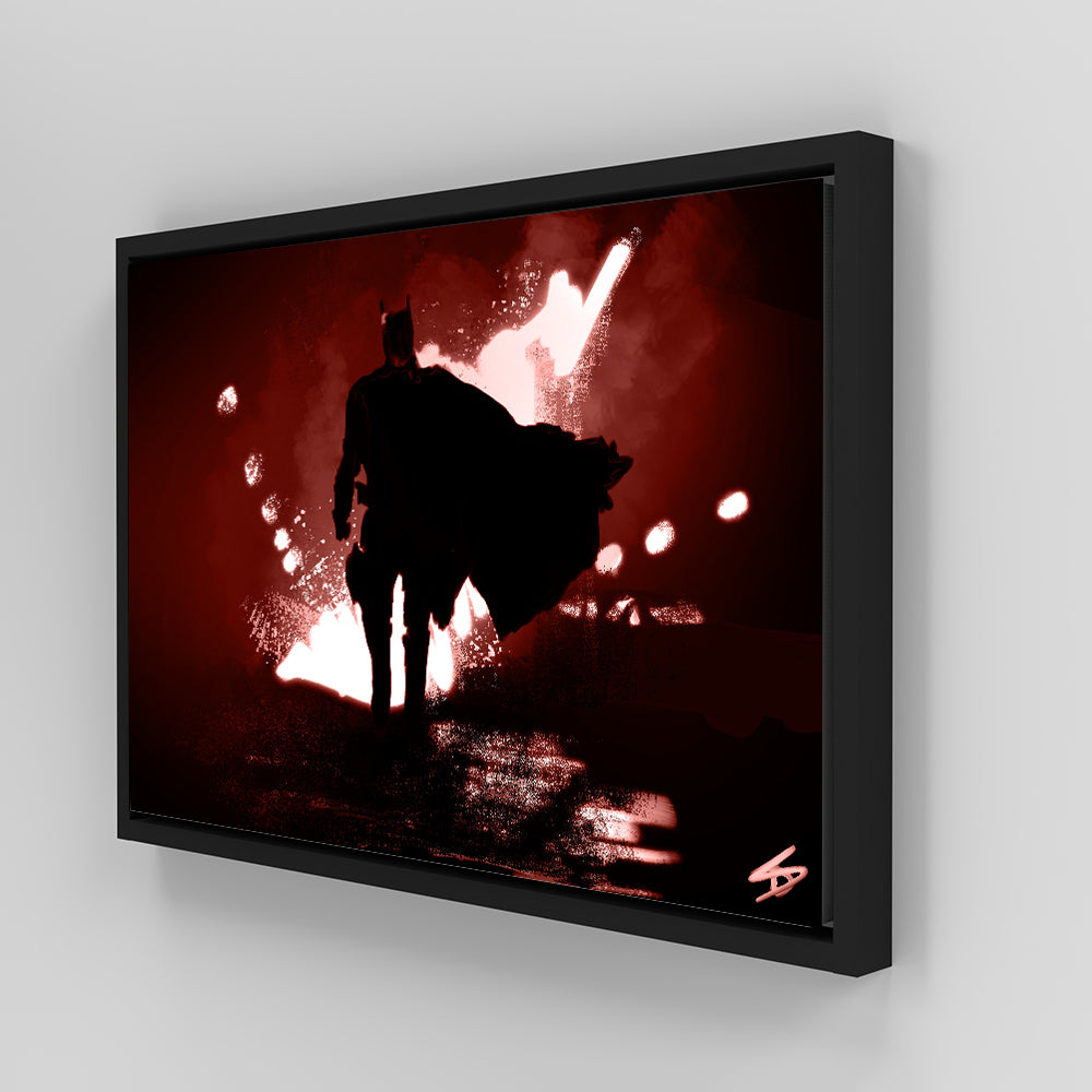Bat Man's Vengeance - Stunning Wall Art by Andy Brackpool