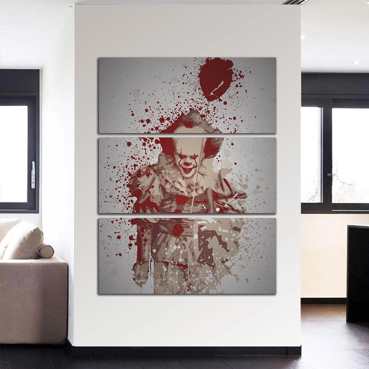 Eye - Catching Pennywise Wall Art by TM Creative Design
