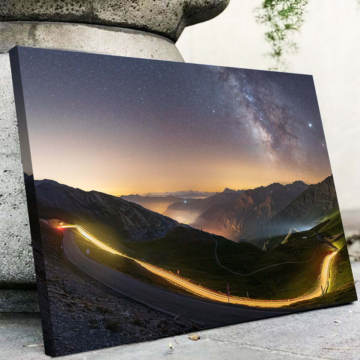 Stunning Agnel Pass Wall Art by Jeff Graphy
