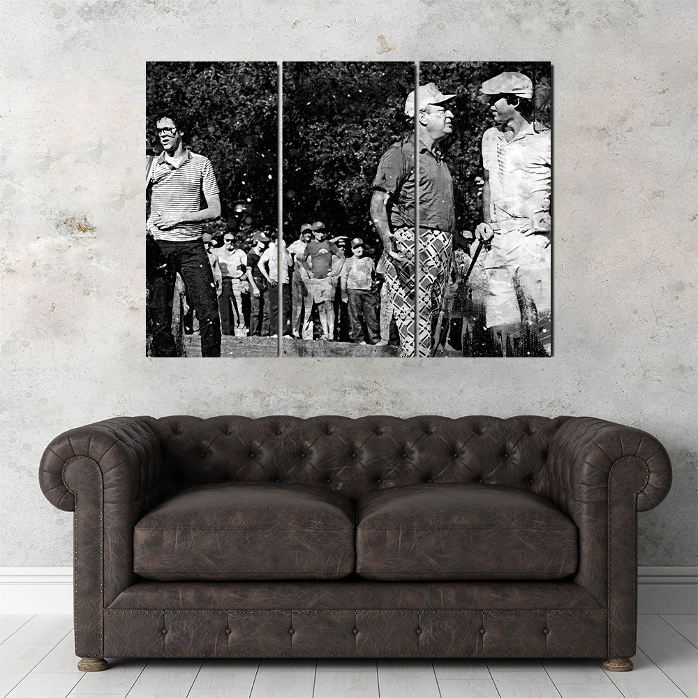 Al & Ty Caddyshack Stunning Grayscale Wall Art for Decor Enthusiasts