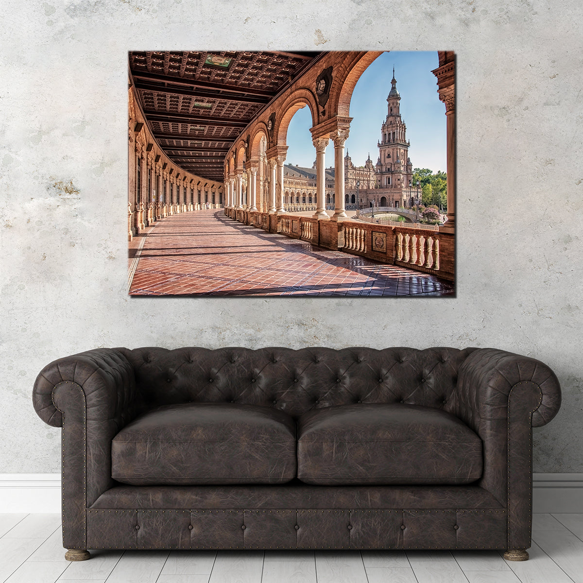 Stunning Plaza De Espana Wall Art by Manjik Pictures