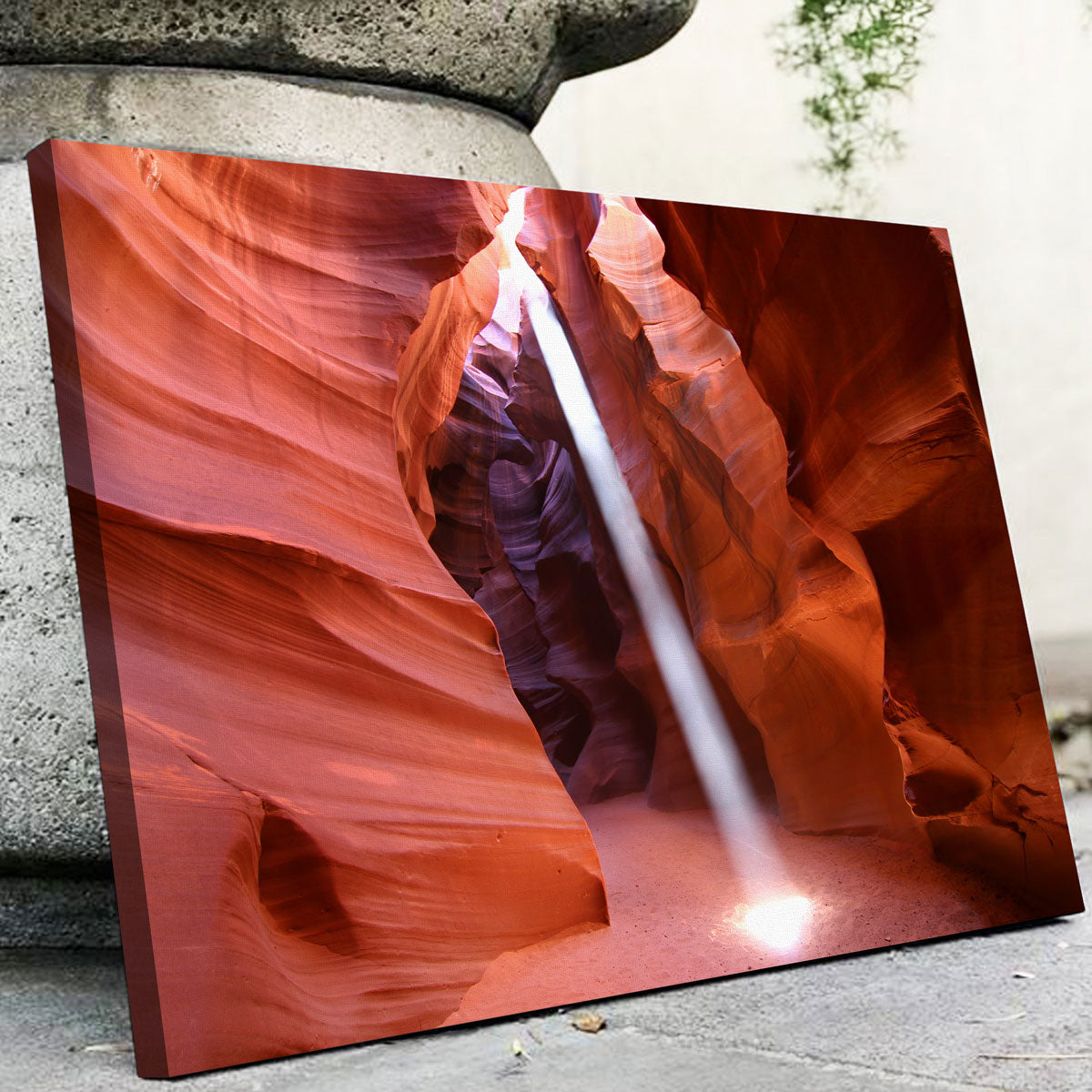 Stunning Antelope Canyon Light Beam Wall Art for Your Home Decor