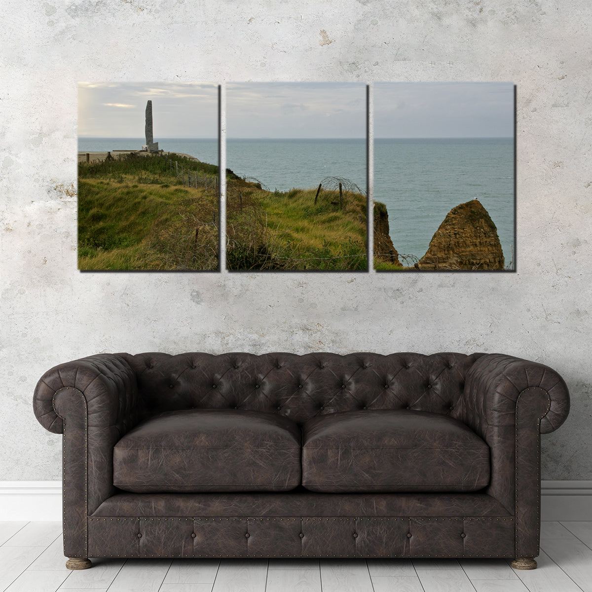 Pointe du Hoc - D Day Stunning Wall Art by David Campbell