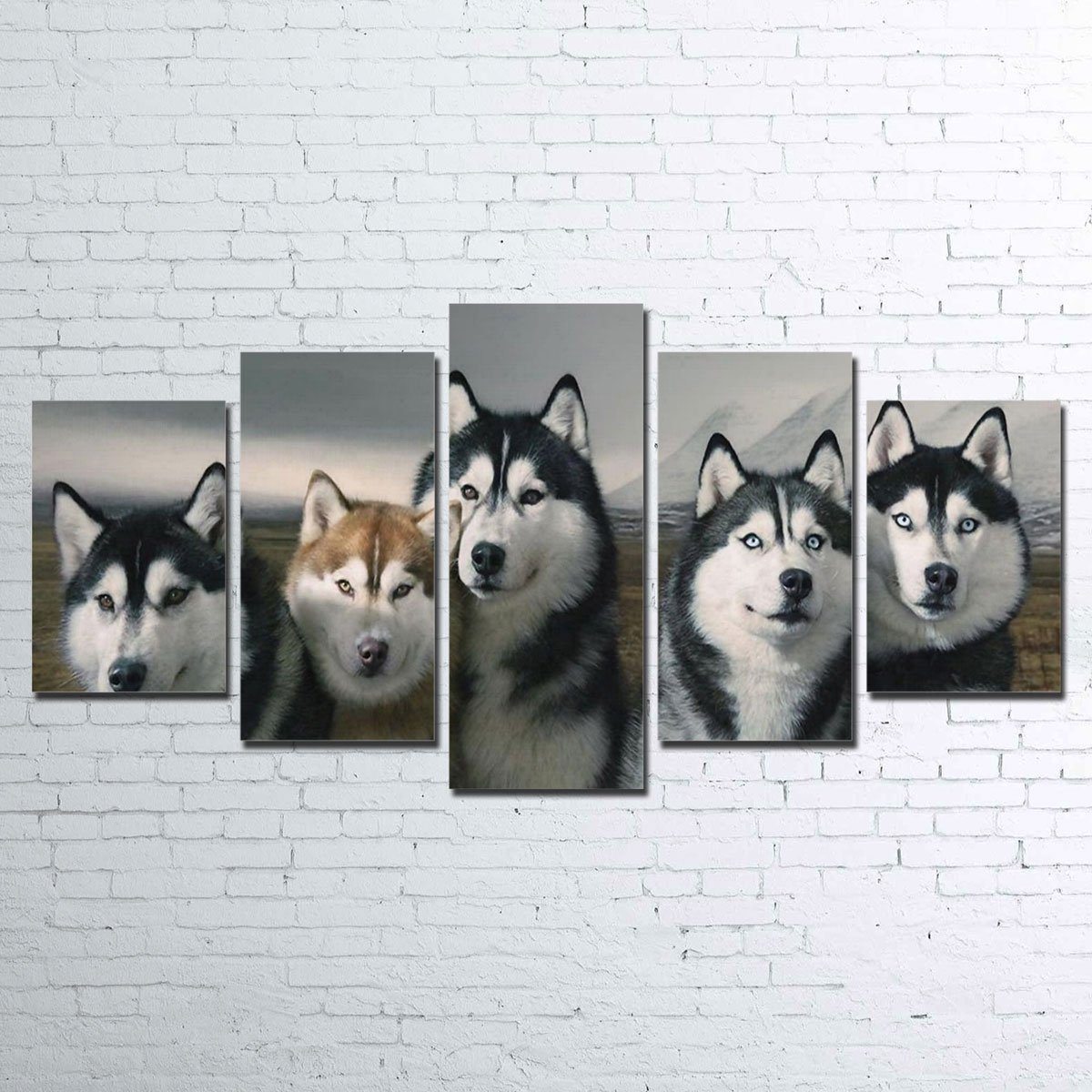 Stunning Siberian 5 Piece Wall Art Set for Home Decor