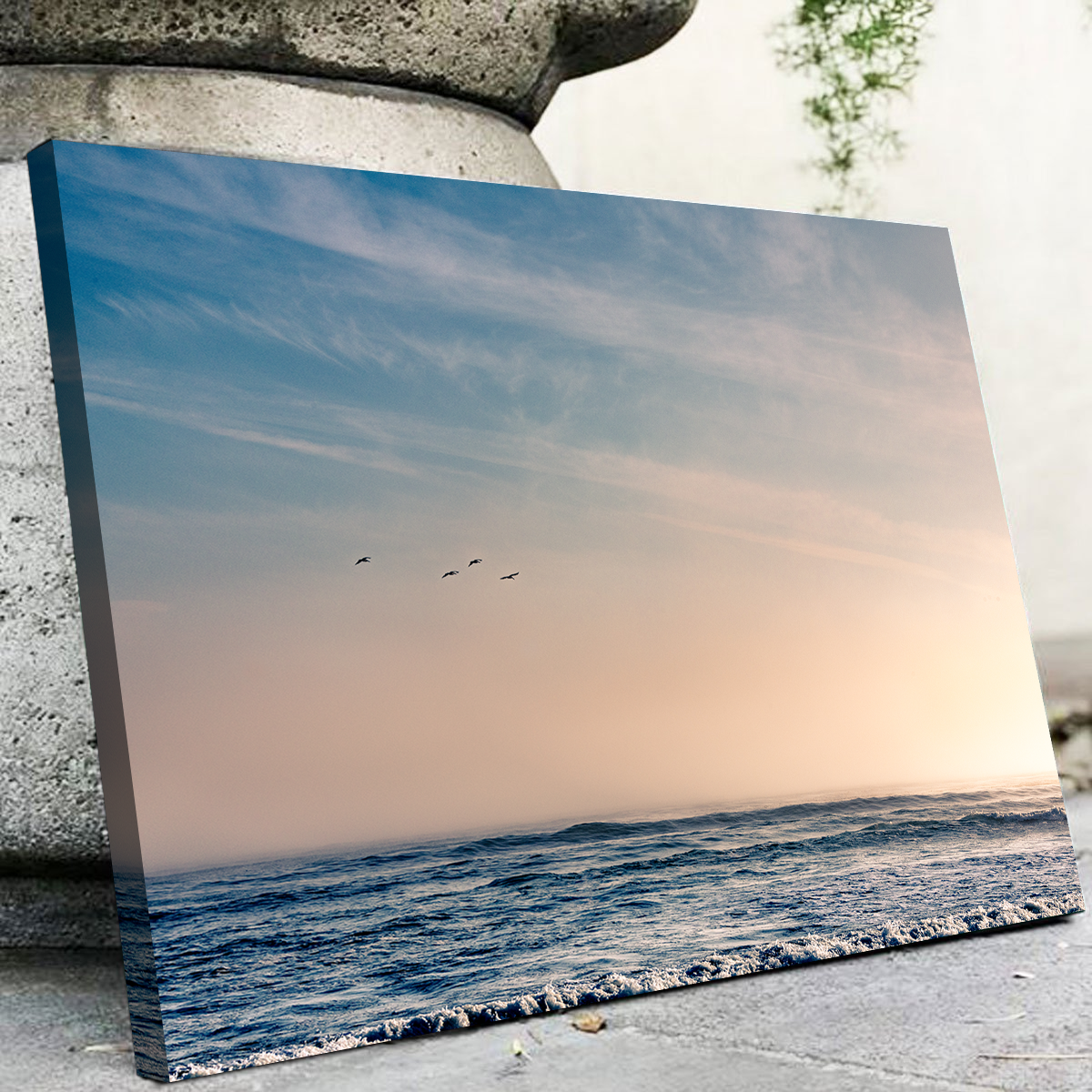 Gorgeous Pelican Sunset Wall Art by Kyle Sherry
